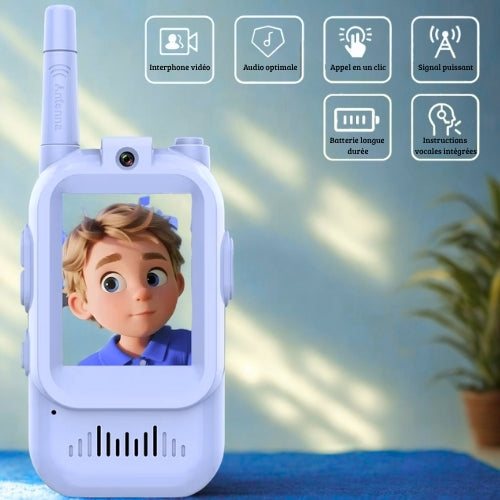 Interphone Vidéo HD violet